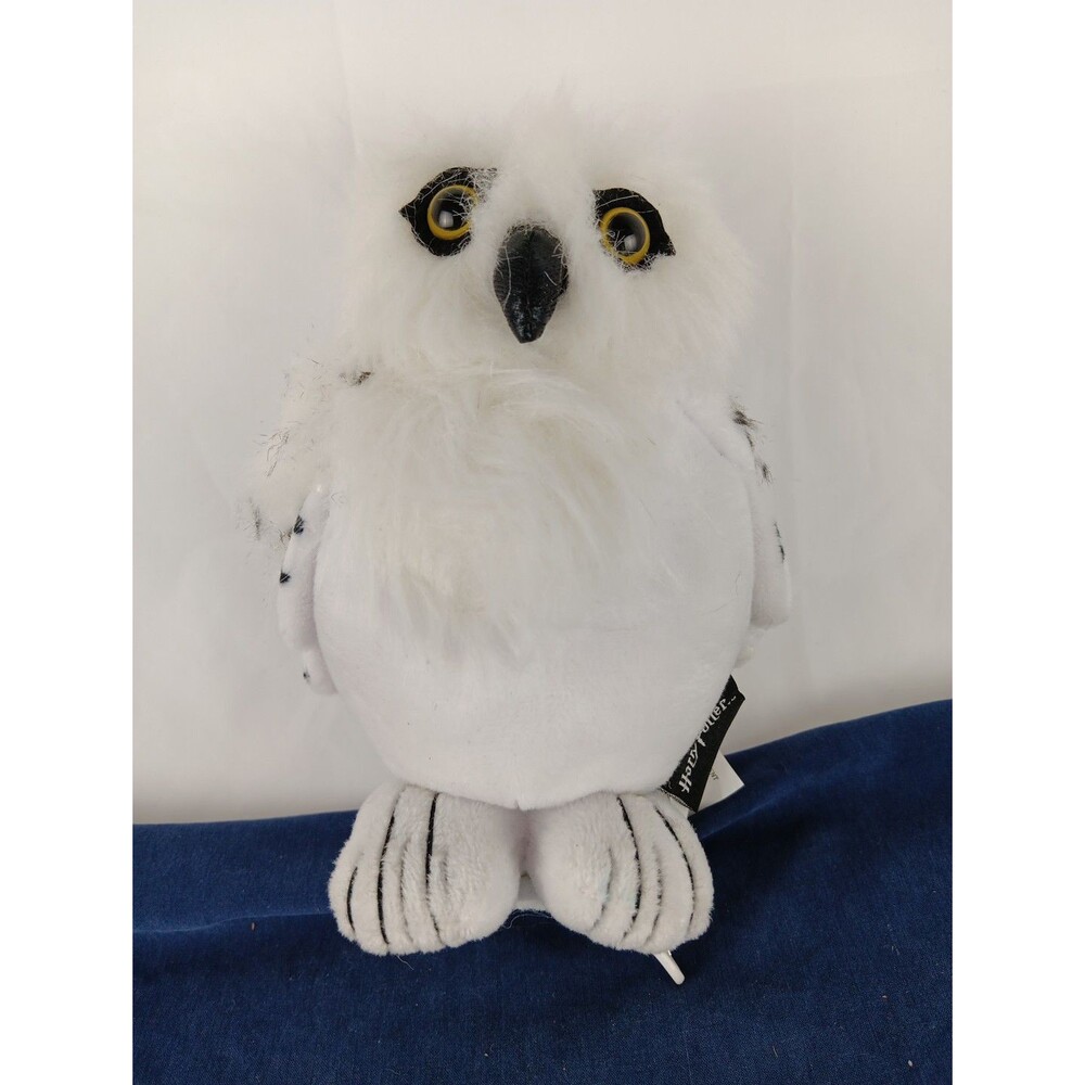 Harry Potter Owl Plush Hedwig Snow Owl W/ Clip Costume Replacement 7in Stuffed